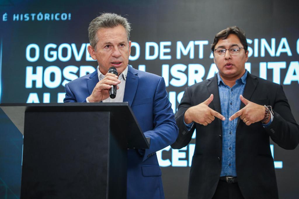 "Milhares de mato-grossenses terão a vida salva em um hospital de primeiro mundo", afirma governador